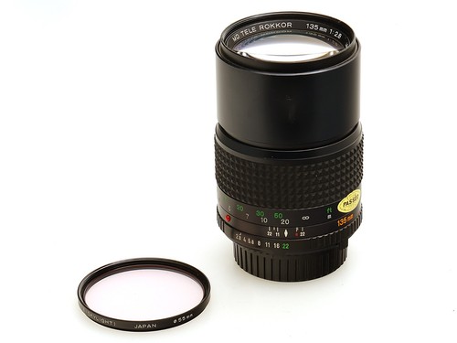 Minolta tele rokkor - tele, 2.8
