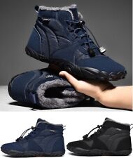 Herren Winter Warme Wanderschuhe Trekking Klettern Laufen Barfuß Schuhe Stiefel