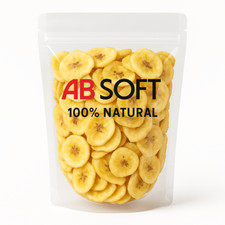 2kg Bananenchips Gesüßt