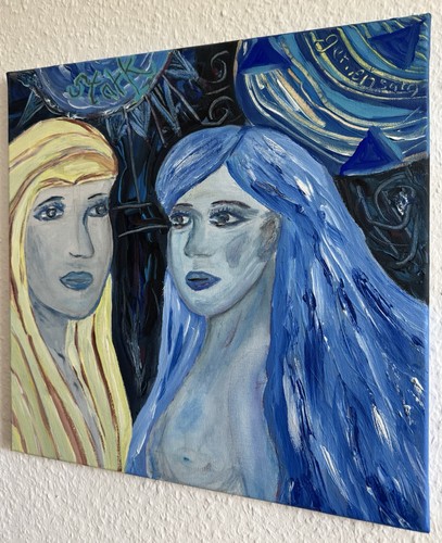 Abstrakt surreales acryl - surreales,