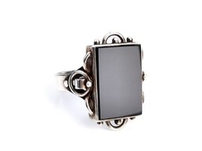 Eleganter antiker damenring - eleganter,