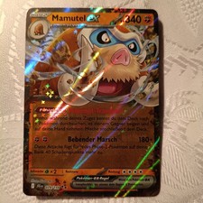 Pokemon Mamutel ex 079/159 RR  JTG Reisegefährten Deutsch