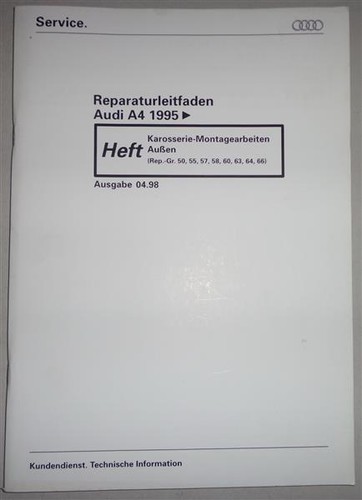 Werkstatthandbuch audi b5 - audi,