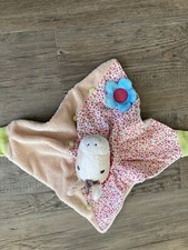 STERNTALER Kuscheltier  Pferd Paula rosa Schnuffeltuch Mit Rassel und Tuch ❤️