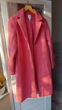 Oversize Mantel langer mantel vintage xxs 32 xs 34 rosa neu von h&m Trenchcoat 