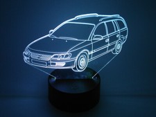 OPEL Omega B Caravan Kombi 3D Illusionslicht, Nachtlicht, Leuchtlampe 