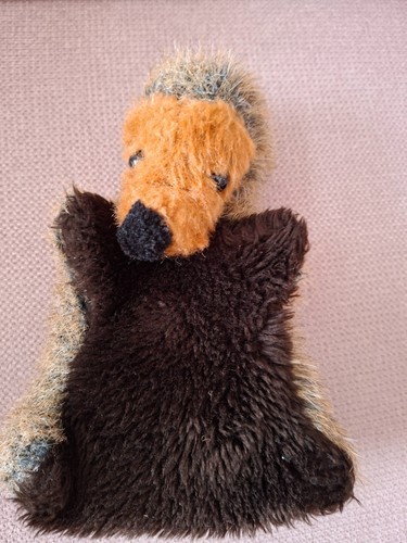 Handpuppe igel cm vintage - handpuppe,