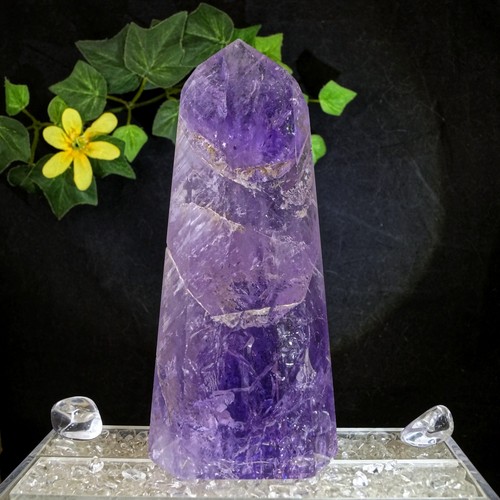 Amethyst spitze poliert - amethyst,