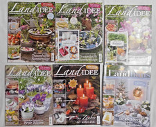 Landidee 5x, Mein schönes Landhaus 1x, 6 Zeitschriften Deko Rezepte Gestalten
