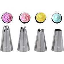 Edelstahl Tüllen Set Profi