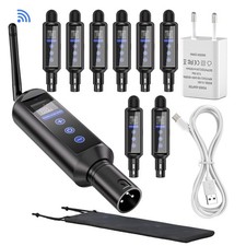 Wireless DMX Transmitter & 8  Akku Empfänger für DJ Show Moving Head Bühnenlicht