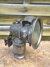 Scharlach Fahrrad Oldtimer Karbidlampe zum Restaurieren pr110