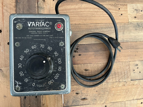 1959 vintage variac - 1959,