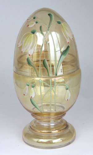 27805 jugendstil dose glas - 27805/,