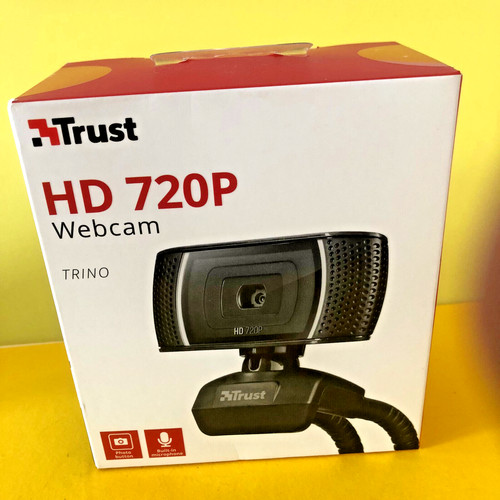 Webcam 720p trust kamera - webcam,