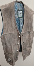 Hochwertige Meindl Hirschlederweste Göße 50