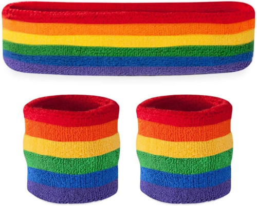 Regenbogen stirnband und - regenbogen,