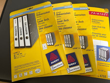 Avery Zweckform 4758 - 4 Packungen à 25 Blatt - 500 Etiketten