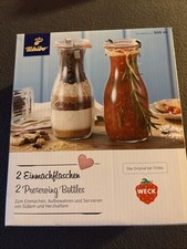 2 Stück Einmachflaschen, WECK