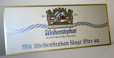 Brauereischild - Weihenstephan - Bierschild