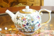 Meissen Porzellan Teekanne Vogel und Fels, I.Wahl, ca. 1755