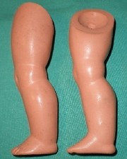 Vintage Zelluloid Beine