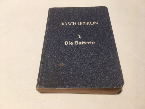 Orig bosch lexikon 2 - bosch,