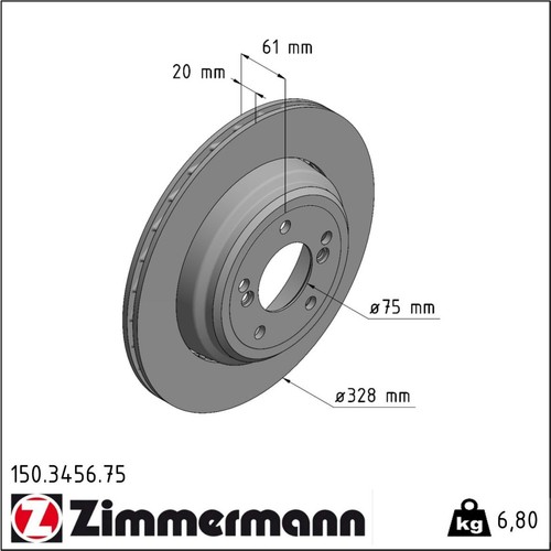 Zimmermann 150 3456 75 - 1x,