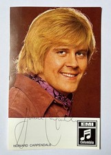 Autogrammkarte Howard Carpendale