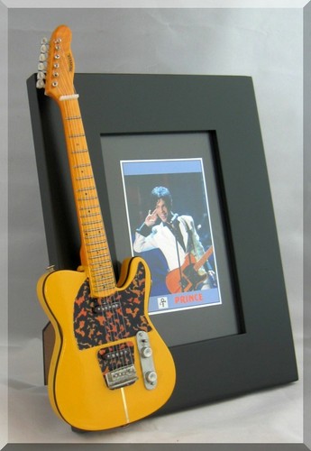 Prince miniature guitar - , frame