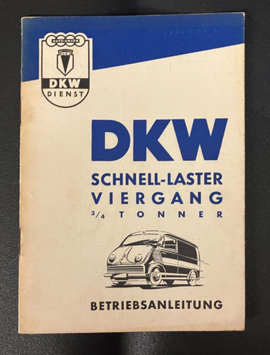 Dkw schnell laster - dkw, viergang