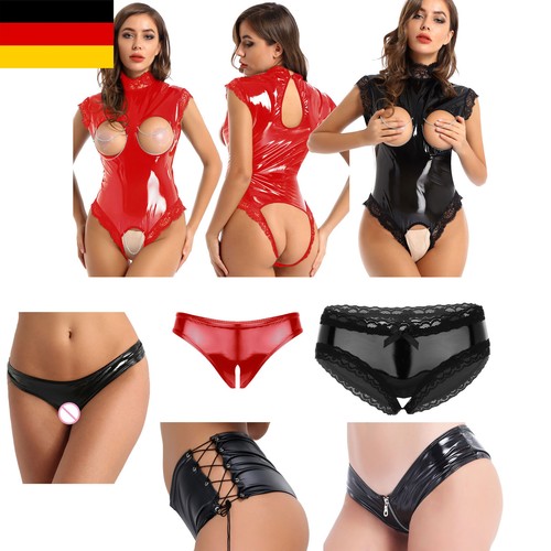 Damen wet look shiny - damen,