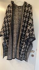 Zara Poncho Mit Wolle Gr.m 