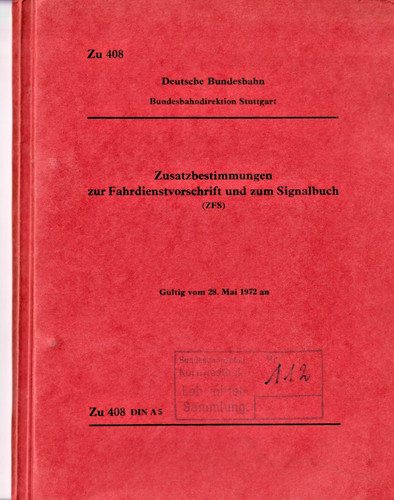 Zusatzbestimmungen zur