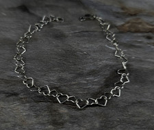 Armband Silber Sterling Herzen filigran - romantisch & zauberhaft