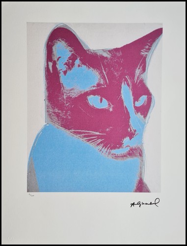 Andy warhol cat - cat, *