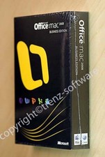Microsoft Office Mac 2008 Business deutsch Vollversionspaket - incl. MwSt.