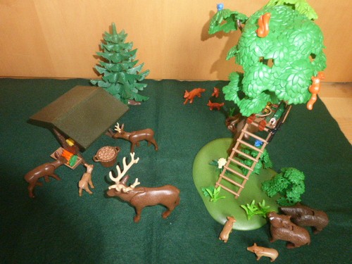 Playmobil 4208 hochsitz mit - playmobil, "hochsitz