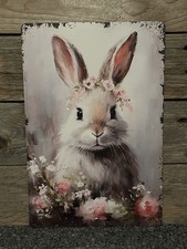 Ostern hase mit blumen - ostern,,