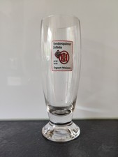 Älteres Weizenglas, Weißbierglas Berchtesgadener Hofbräu Export Weizen (+1969)