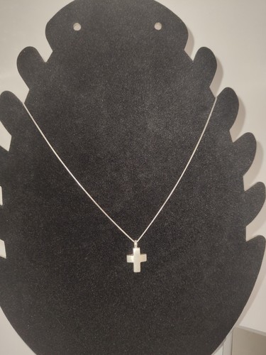 Kette mit kreuz anhänger - kette,