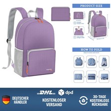 Faltbarer Wanderrucksack 17L