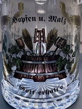 Germany Beer Stein With Pewter