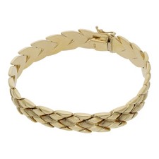 Armband 20 cm Länge 750/ 18 K Gold Schmuck Geschenk Damen Armreif A01.3346