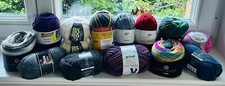 14 x Wolle Mix, 910 g, Hobbii, Schachenmayr, Lana Grossa, On Line, Gründl, ..