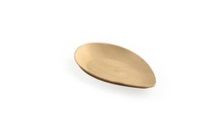 Teller aus Palmblatt, oval