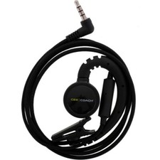 Ceecoach Mono Kabel Headset schwarz | Neu