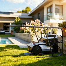 Rasenmäher Garage Abdeckplane