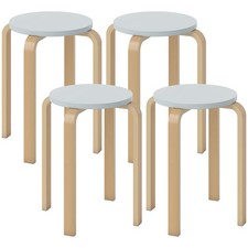 4er Set Hocker Stapelbar