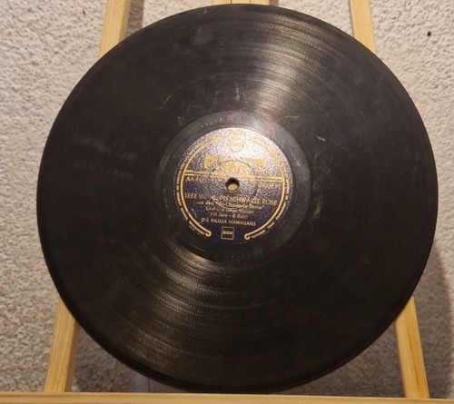 Schellackplatte philips ein - schellackplatte,